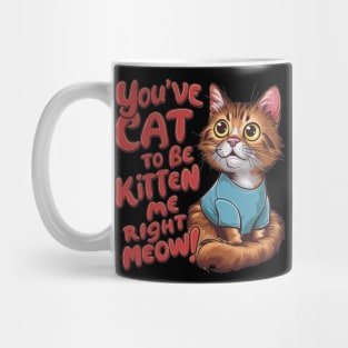 Cat Lover - Youve Cat to be Kitten Meow Mug